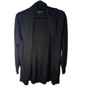 Alexander + David Women's Black Open Cardigan Size Small / Medium